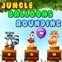 Jungle Balloons Rounding Game