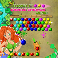 Jungle Bubble Shooter Mania Game