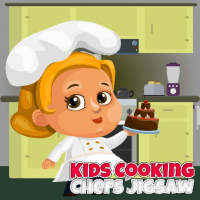 Kids Cooking Chefs Jigsaw Game