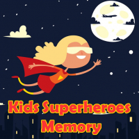 Kids Superheroes Memory Game
