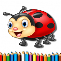 Ladybug Coloring Book Game