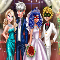 Ladybug Wedding Royal Guests Game