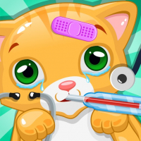 Little Cat Doctor Pet Vet Game Game