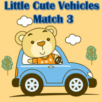 Little Cute Vehicles Match 3 Game