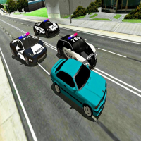 Mad Cop Police Car Race :Police Car vs Gangster Escape Game