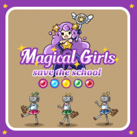 Magical girl Save the school Game