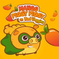 Mango Piggy Piggy vs Bad Veggies Game