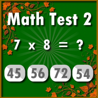 Math Test 2 Game