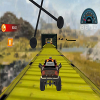 Mega Levels Car Stunt Impossible Track Game Game