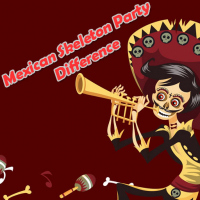 Mexican Skeleton Party Difference Game