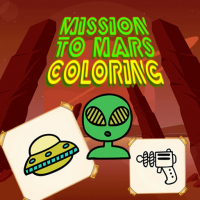 Mission to Mars Coloring Game