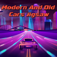 Modern And Old Cars Jigsaw Game