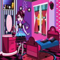 Monster Doll Room Decoration Game