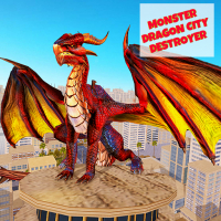 Monster Dragon City Destroyer Game