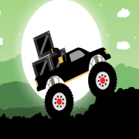 Monster Truck Forest Delivery Game