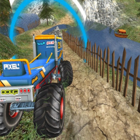 Monster Truck Offroad Driving Mountain Game