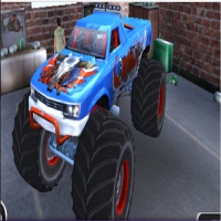 Monster Truck Stunt Adventure Game