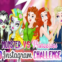 Monster Vs Princess Instagram Challenge Game
