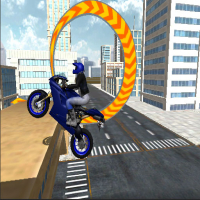 Moto City Stunt Game