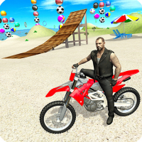 Motorbike Beach Fighter 3D Game