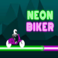 Neon Biker Game
