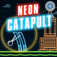 Neon Catapult Game