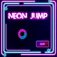 Neon jump Game