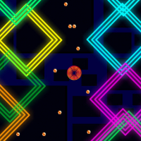 Neon Path Game