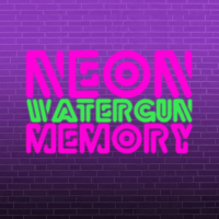 Neon Watergun Memory Game