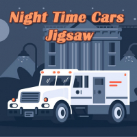 Night Time Cars Jigsaw Game