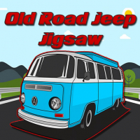 Old Road Jeep Jigsaw Game