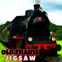 Old Trains Jigsaw Game