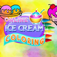 Online Ice Cream Coloring Game