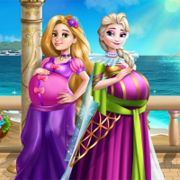 Palace Princesses Pregnant BFFs Game