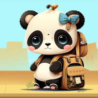 Panda Adventure Game