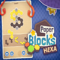 Paper Blocks Hexa Game