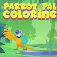 Parrot Pal Coloring Game