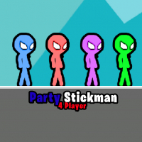 Party Stickman 4 Player Game