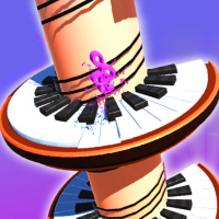 Piano Helix Jump Game