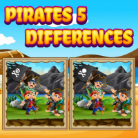 Pirates 5 Differences Game