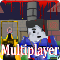 Pixel Blocky Land Multiplayer Game