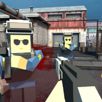 Pixel Factory Battle 3D.IO Game