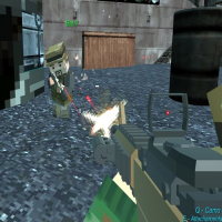 Pixel GunGame Arena Prison Multiplayer Game