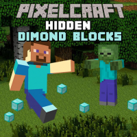 Pixelcraft Hidden Diamond Blocks Game