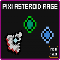 Pixi Asteroid Rage Game