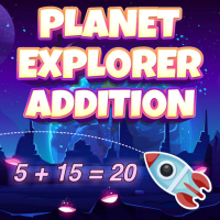 Planet Explorer Addition Game