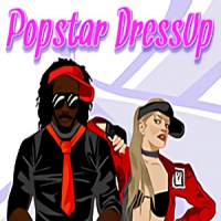 Popstar Drees Up Game