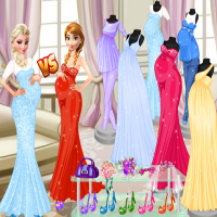 Pregnant Princesses Fashion Dressing Roo Game