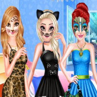 Princess Animal Style Fashion Party Game