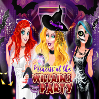 Princess at the Villains Party Game